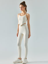 Load image into Gallery viewer, Scoop Neck Sleeveless Sports Tank Top
