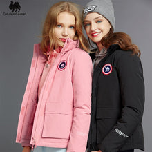 Load image into Gallery viewer, Women&#39;s Jackets 90% Content White Duck Down Jacket Lightweight Warm Snow Parka Women&#39;s Winter Coat
