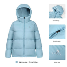 Load image into Gallery viewer, Outdoor Warm Jackets Women&#39;s and Men&#39;s Winter Coats Hooded Thick Heating Puffer Jacket
