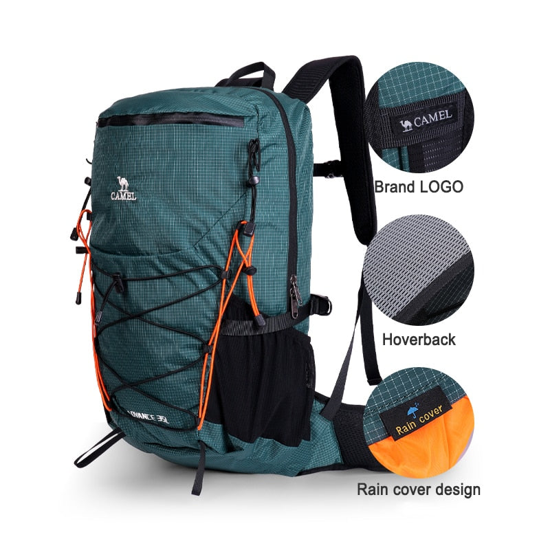 Multifunctional waterproof breathable backpack outdoor sports bags for men hiking camping