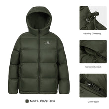 Load image into Gallery viewer, Outdoor Warm Jackets Women&#39;s and Men&#39;s Winter Coats Hooded Thick Heating Puffer Jacket
