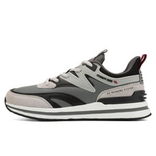 Load image into Gallery viewer, Men&#39;s fashion running shoes leather sneakers lace-up shoes lightweight shoes
