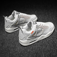 Load image into Gallery viewer, Print men&#39;s casual shoes spring and autumn new fashion breathable men&#39;s casual shoes white shoes
