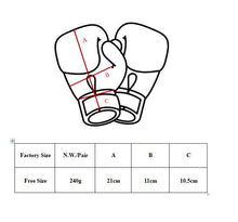 Load image into Gallery viewer, Adult Open Mesh Padded Fingers Muay Thai Boxing Gloves Martial Arts Boxing Training Gloves
