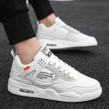 Load image into Gallery viewer, Print men&#39;s casual shoes spring and autumn new fashion breathable men&#39;s casual shoes white shoes
