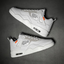 Load image into Gallery viewer, Print men&#39;s casual shoes spring and autumn new fashion breathable men&#39;s casual shoes white shoes
