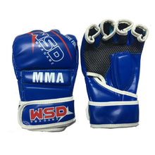 Load image into Gallery viewer, Adult Open Mesh Padded Fingers Muay Thai Boxing Gloves Martial Arts Boxing Training Gloves
