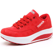 Load image into Gallery viewer, Plus Size Leather Running Shoes Woman Sneakers Women
