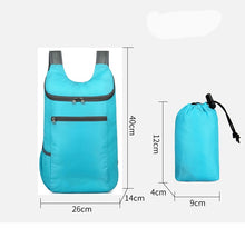 Load image into Gallery viewer, New waterproof backpack portable foldable bag large capacity for men and women

