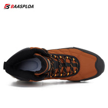 Load image into Gallery viewer, Men&#39;s winter walking shoes non-slip wear-resistant waterproof walking shoes wrinkle-free sports shoes
