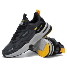 Last inn bildet i Galleri-visningsprogrammet, Leather men&#39;s walking shoes lightweight waterproof comfortable shoes running shoes
