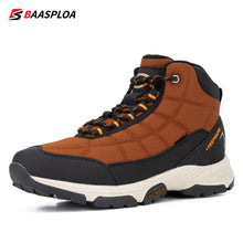 Load image into Gallery viewer, Men&#39;s winter walking shoes non-slip wear-resistant waterproof walking shoes wrinkle-free sports shoes
